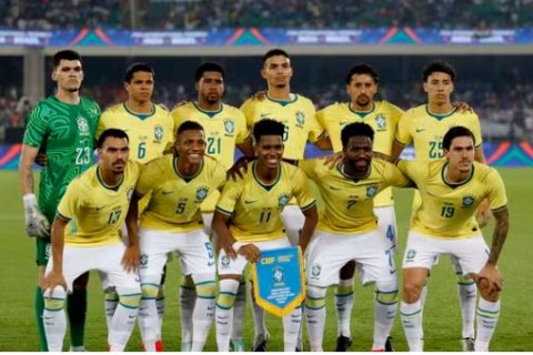 Brasil goleia Índia com dois gols de Samuel Lino e encerra Data Fifa com vitória