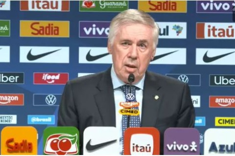 Ancelotti renova Seleção Brasileira para amistosos na Ásia e preserva clubes na reta final do Brasileirão